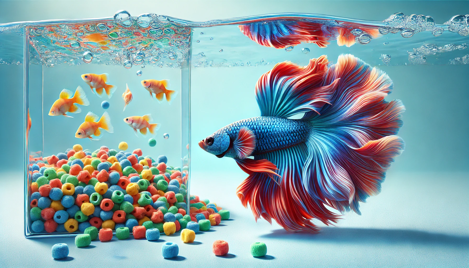 Can Betta Fish Be Fed Fish Flakes?