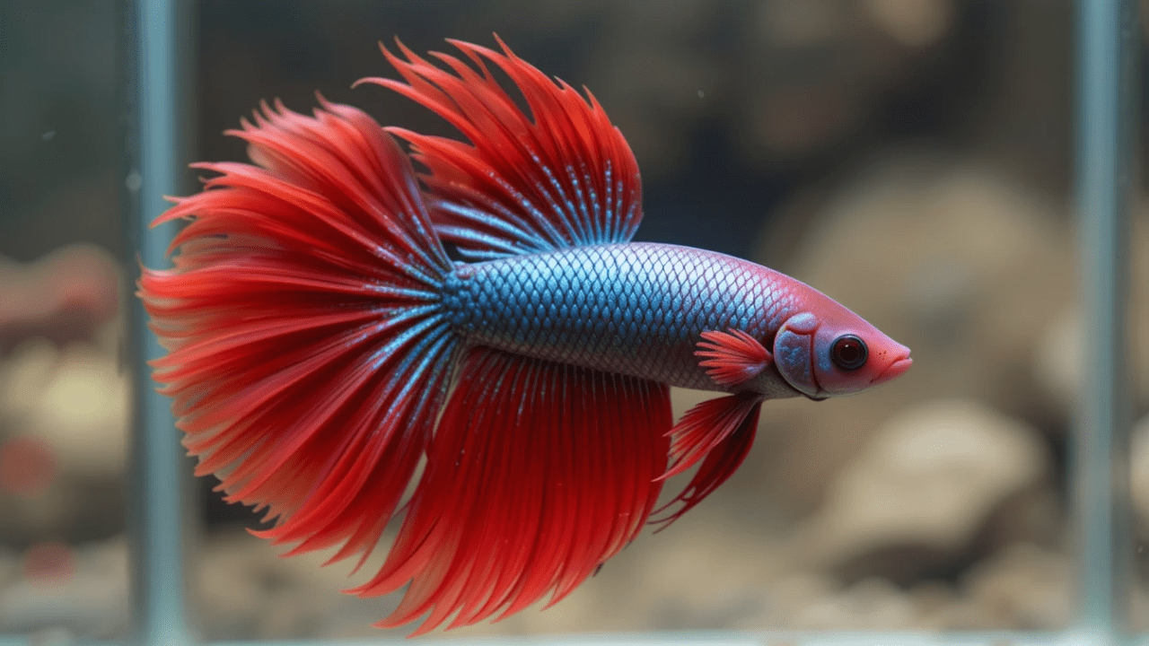 Crowntail Betta Fish